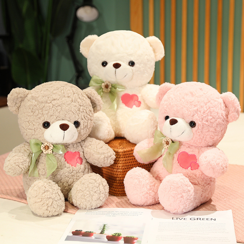 cashmere-like plush teddy bear