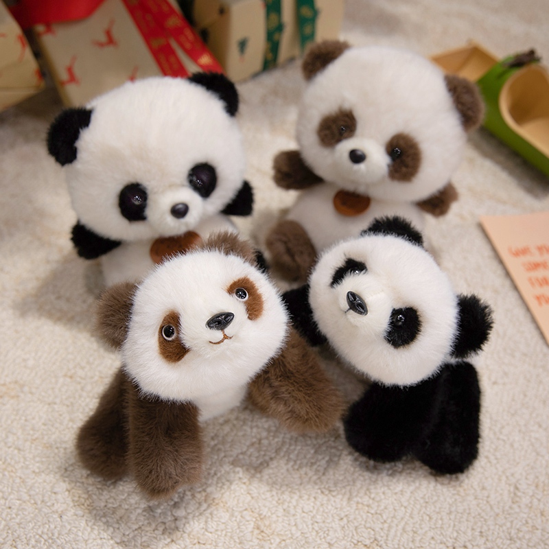 Soft panda plush toy
