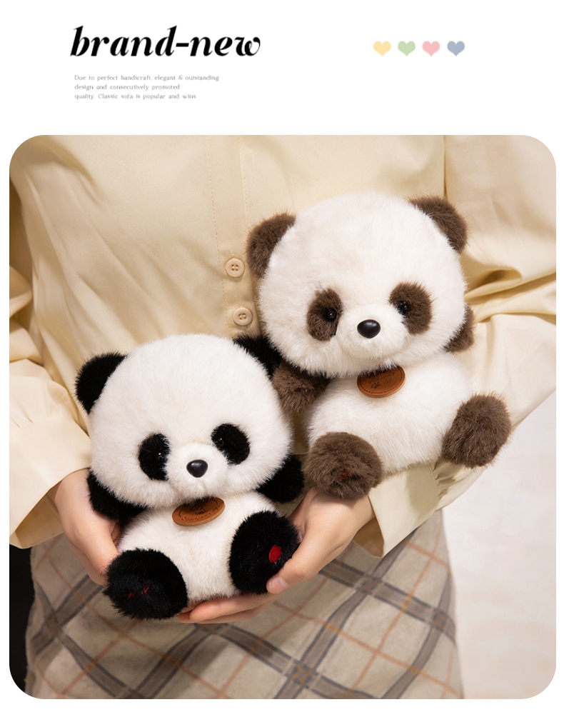 soft panda plush toy