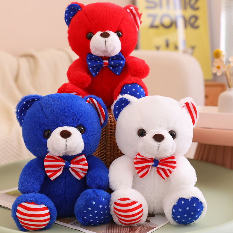 American-style plush teddy bear