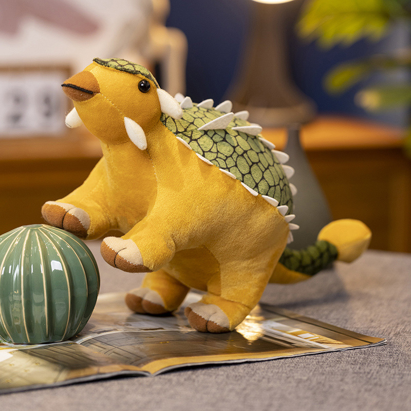 Custom Design Supported Dinosaur Plush Toy Set, Realistic T-Rex, Triceratops & Brachiosaurus Stuffed Animals, OEM/ODM Customizable Soft Dinosaur Plush for Kids