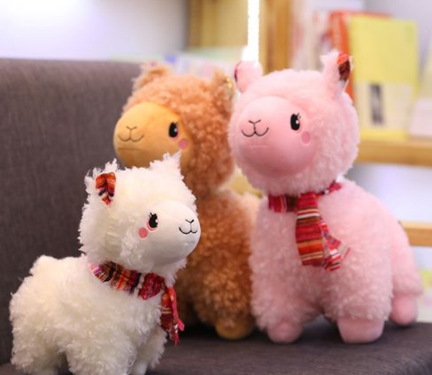 Beauty and tenderness in one, this plush toy strikes deep into your heart