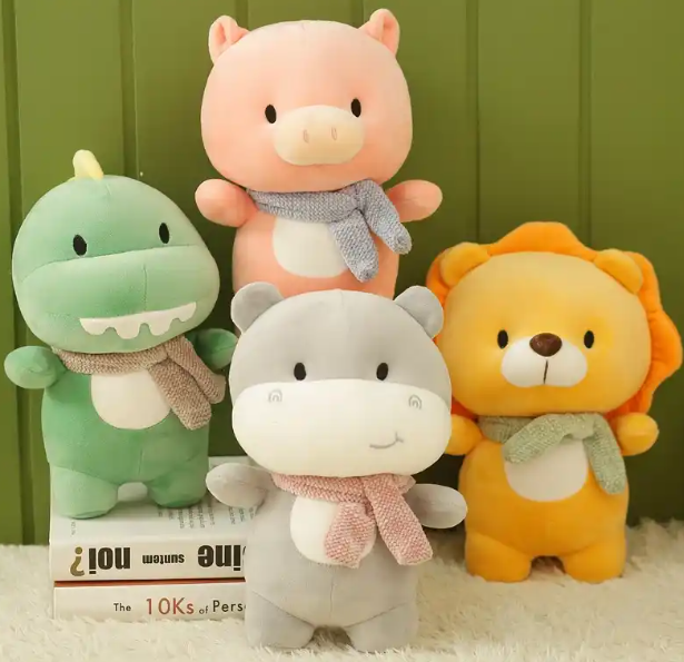 Little Beauties for Office Desks, Plush Toys Relieve Workplace Fatigue