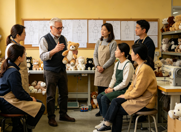Compact and Exquisite Plush Toy That Fits on Desktops and in Pockets