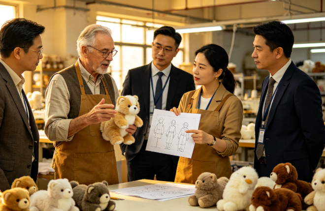 Small, Cute and Space-Saving Plush Toy
