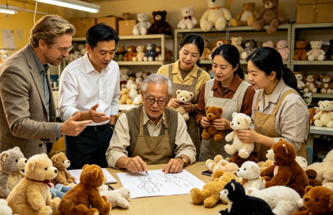 Warm Winter Companion, Plush Toys Wrap You in Warmth