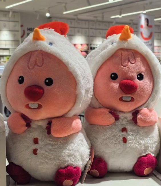 Christmas Snowman Loopy Plush Doll
