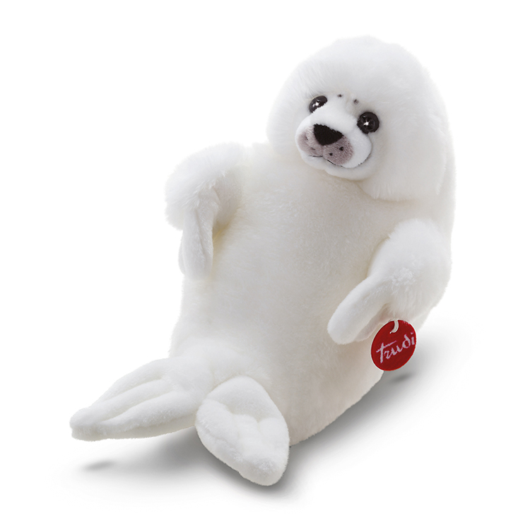 Custom Realistic White Seal Plush Toys, Export Version