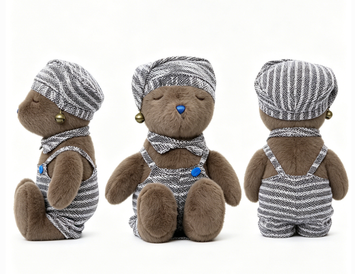 Custom Teddy Bear Plush Toys in National Ethnic Costumes