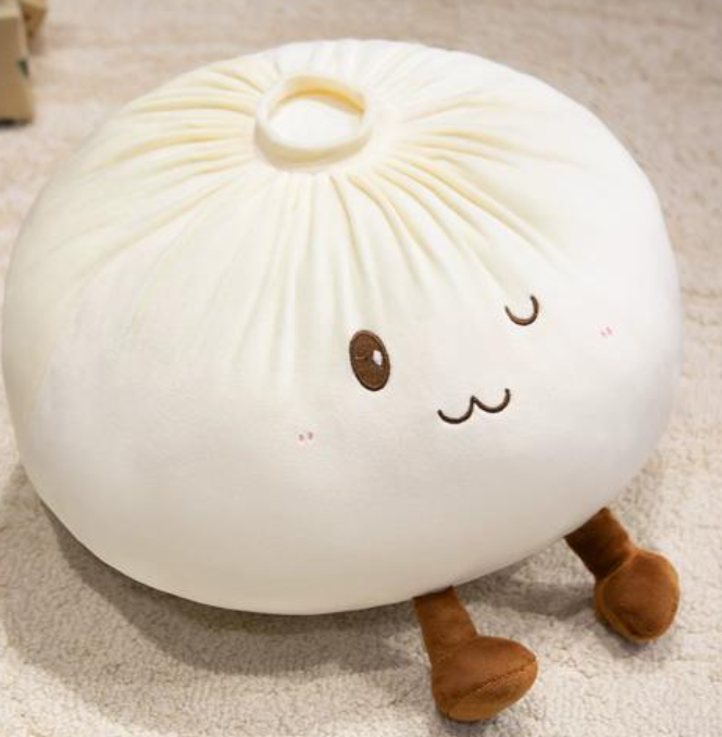 Custom plush mascots for Chinese catering businesses, including dumplings, steamed buns and other food-themed designs, tailor-made exclusively for Chinese restaurants.