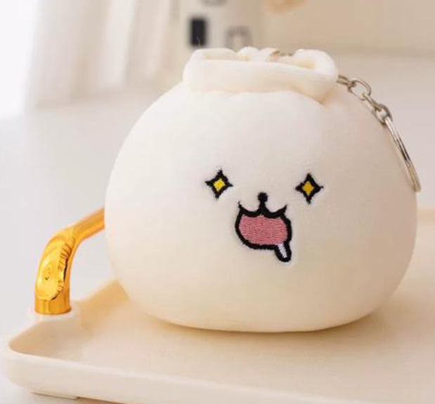 Custom plush mascots for Chinese catering businesses, including dumplings, steamed buns and other food-themed designs, tailor-made exclusively for Chinese restaurants.