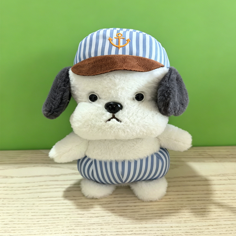 Sailor Dog Plush Toy with a Hat