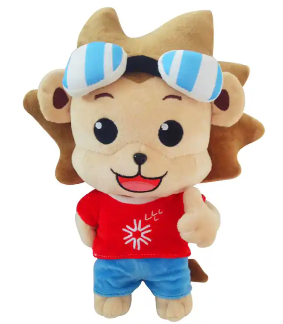 China National Coal Group Sun Lion Official Mascot Plush Doll