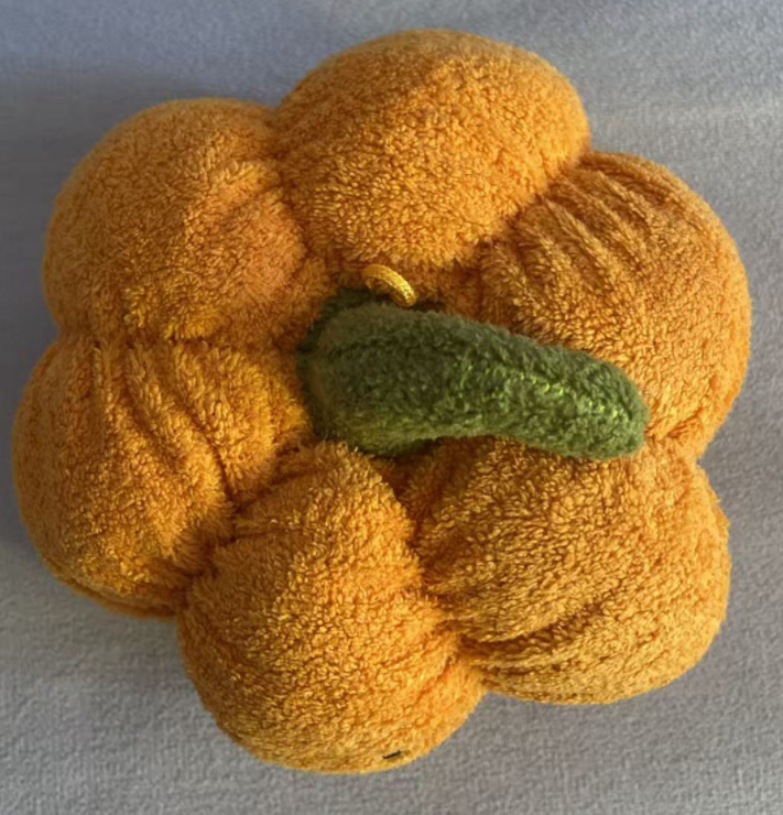 Custom Simulation Pumpkin Plush Keychain